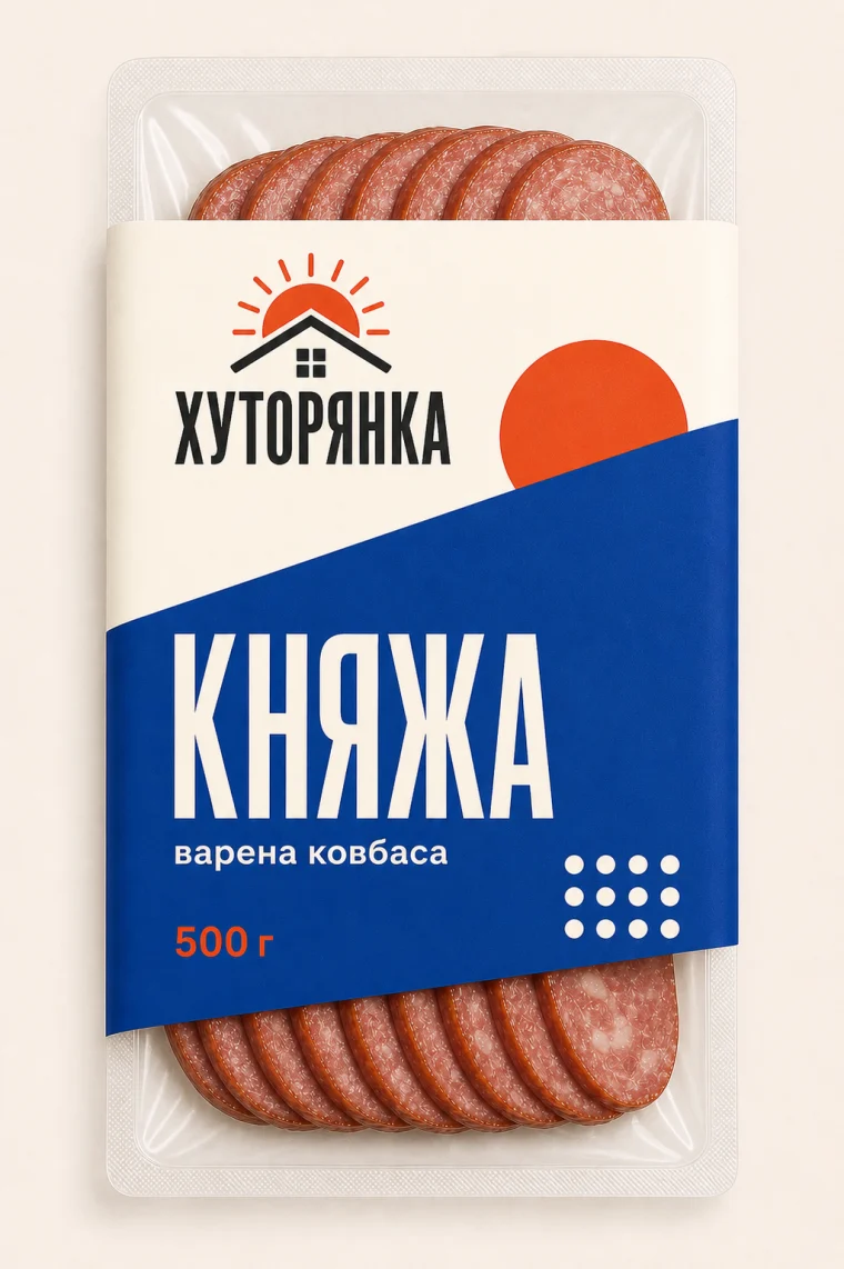 Концепт упаковки Княжа